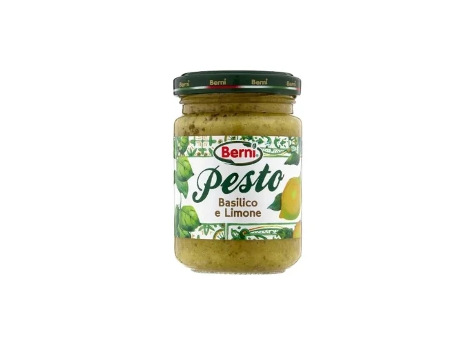 Pesto-Basilikum mit Limette 135g - Berni