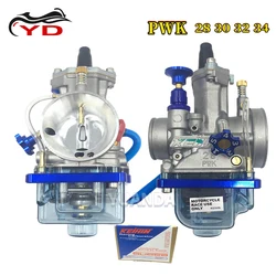 Keihin PWK Carburetor 28mm 30mm 32mm 34mm Save Fuel For 125 150 175 200 250 300cc ATV Dirt Bike Motorbike Carb