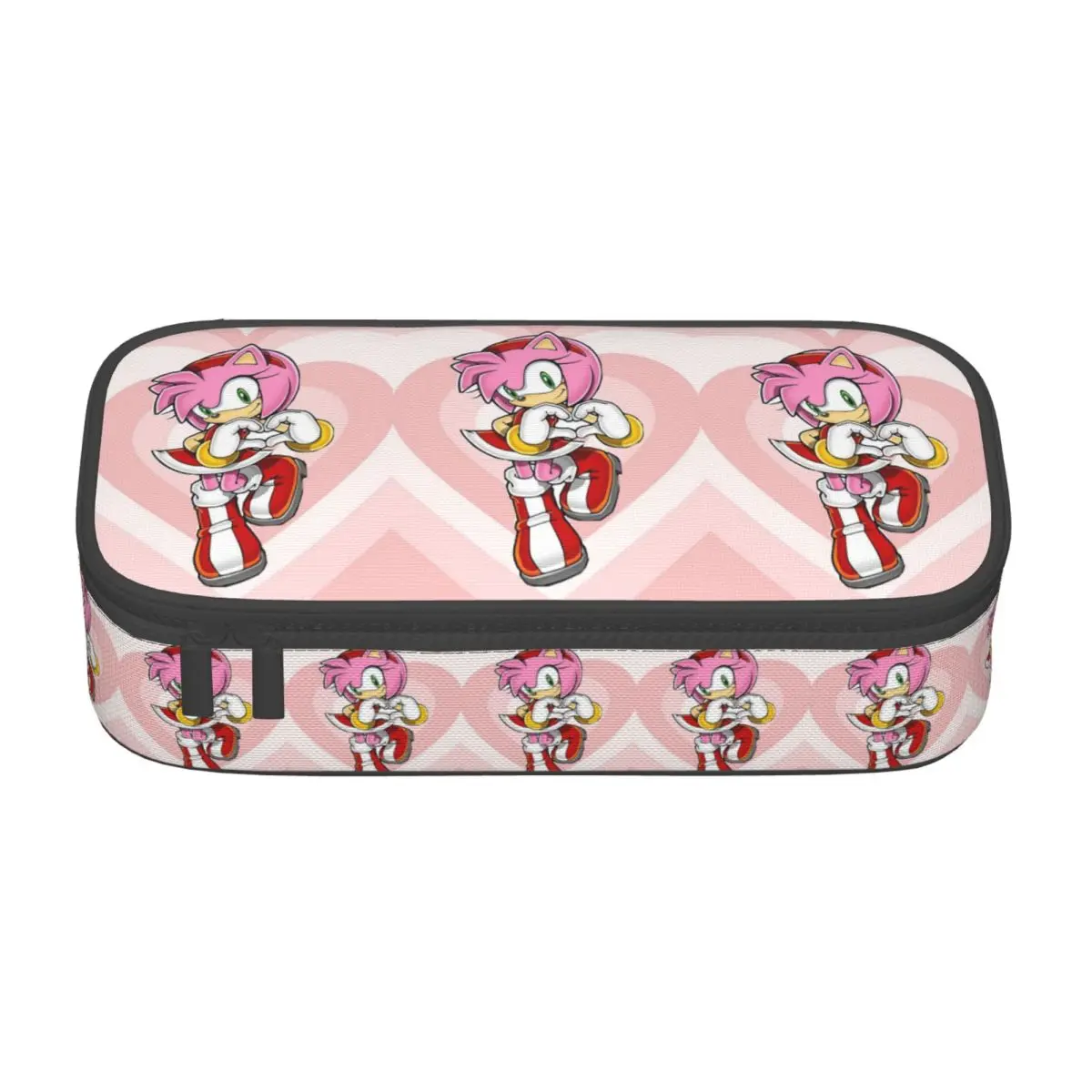 Knuckles Sonic The Hedgehog Etui voor studentengeschenken Penbox Potloodtas Kantoorbenodigdheden Penhouder Tas