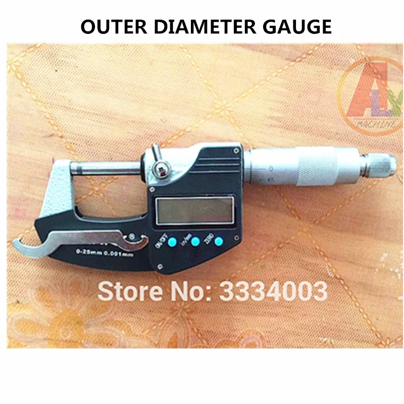 

0.001mm range 0-25mm micrometer for diesel pump repair tool, common rail injector tools