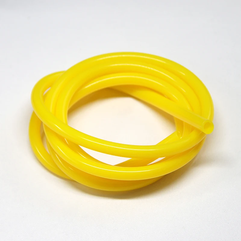 1/5/10M Yellow Food Grade Silicone Rubber Tube ID 0.5~25mm OD 1~31mm Flexible Aquarium Air Water Plumb Garden Water Hose