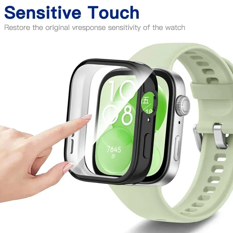 Case For Huawei Watch Fit 3 Screen Protector Soft TPU Protective Shell Bumper For Huawei Fit 3 Full Coverage Cover Accessories