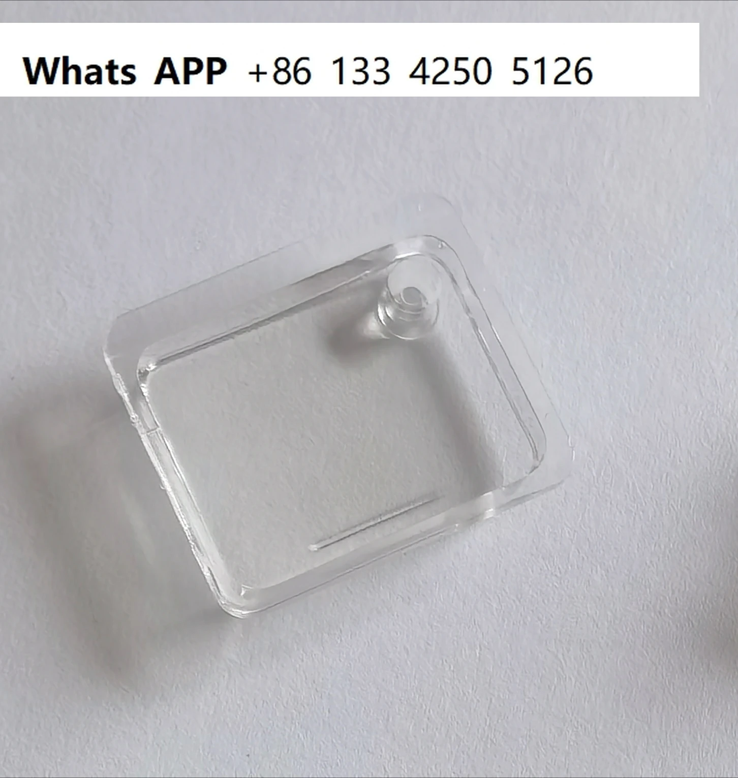 

10pcs CNC machining center button crystal button19.65 * 15.7 * 5.01