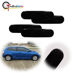 Car Front & Rear Bumper Side Marker Light /Fender Flare Lamp Shell Housings For 2002-2005 Honda Civic Si EP3 3 Door