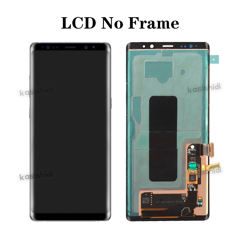 SUPER AMOLED Display for SAMSUNG Galaxy Note 8 N950 N9500 N950U N950F LCD Touch Screen Digitizer Assembly With Frame 100% Test