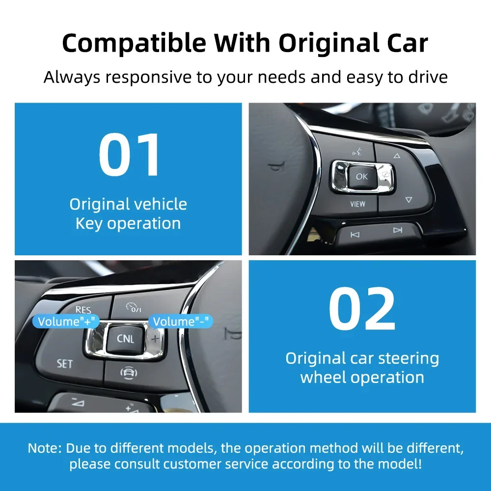 CARABC Wireless Carplay Android Auto Airplay Autolink For VW Volkswagen Skoda Octavia A5 Golf 7 Polo Passat B8 MIB1/MIB2 - view 5