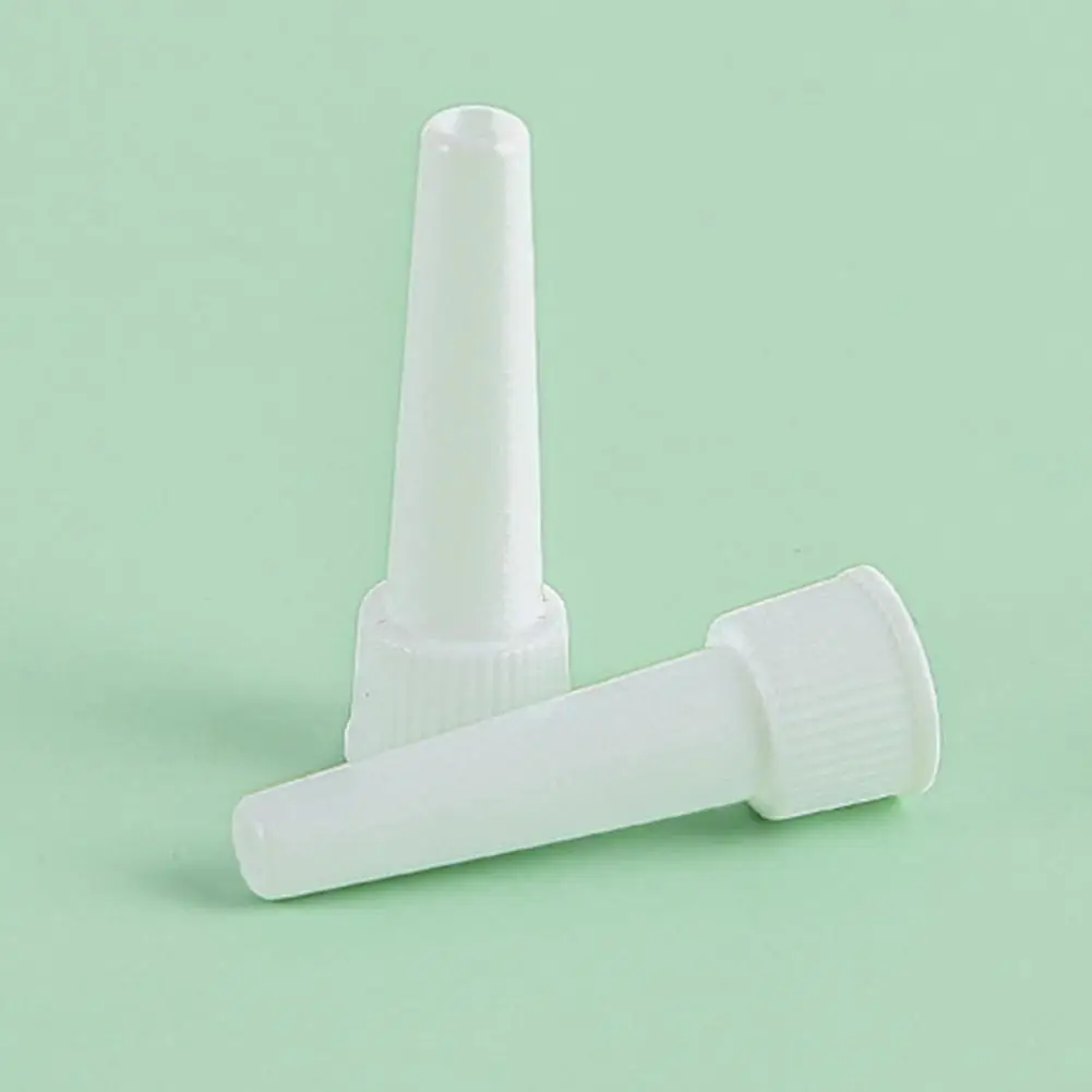 10/1pcs Disposable Hemorrhoid Applicator Hemorrhoids Ointment Squeeze Drug Connection Housekeeper On Drug Plug Device Tube Head