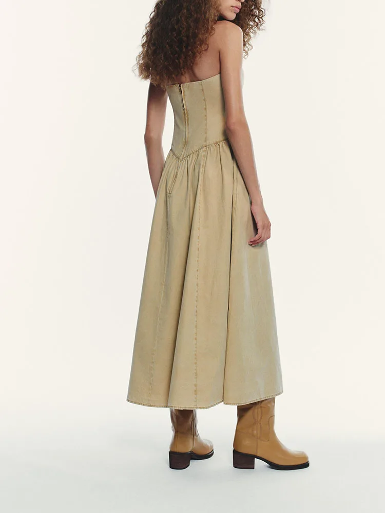 

Новая летняя модная женская одежда с открытыми плечами Dr Ele Mood, женская одежда миди прямого кроя Dr Trendy Sle