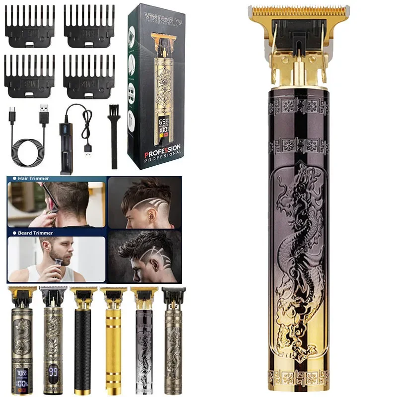 Low Price Professional Wireless Carbon Steel Blade Full Set Electric Beard Body Barber Shop Hair Shaver Haircut Razor Machine