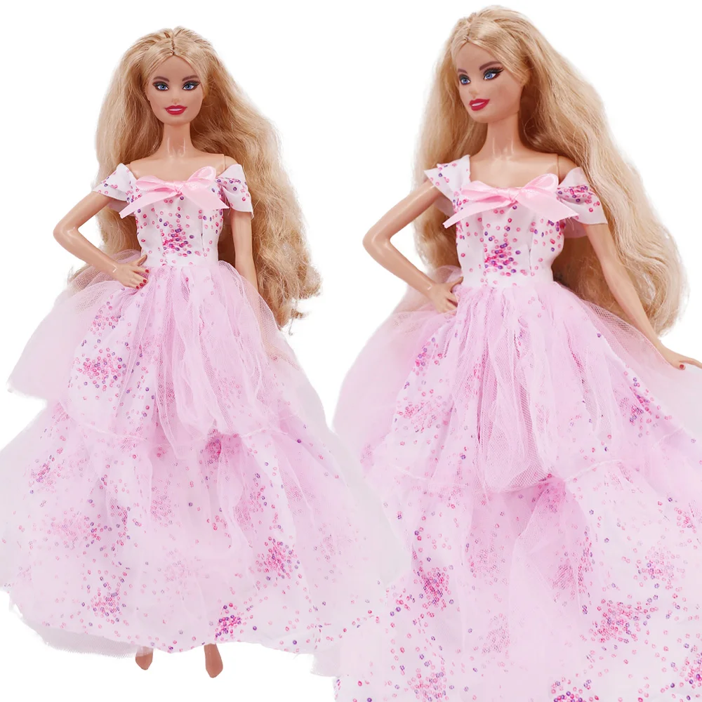 New Style Suitable for 30cm Doll Clothes Set, Various Pink Princess Dresses, Casual Suits, Plush Suits, Dresses, Children's Gift view 5