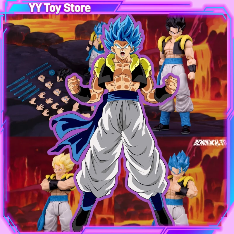 

Demoniacal Fit Dragon Ball Z Shf Figure Hero Waltz - The Ultimate Dance Gogeta Action Figures Model Collection Gifts Toys