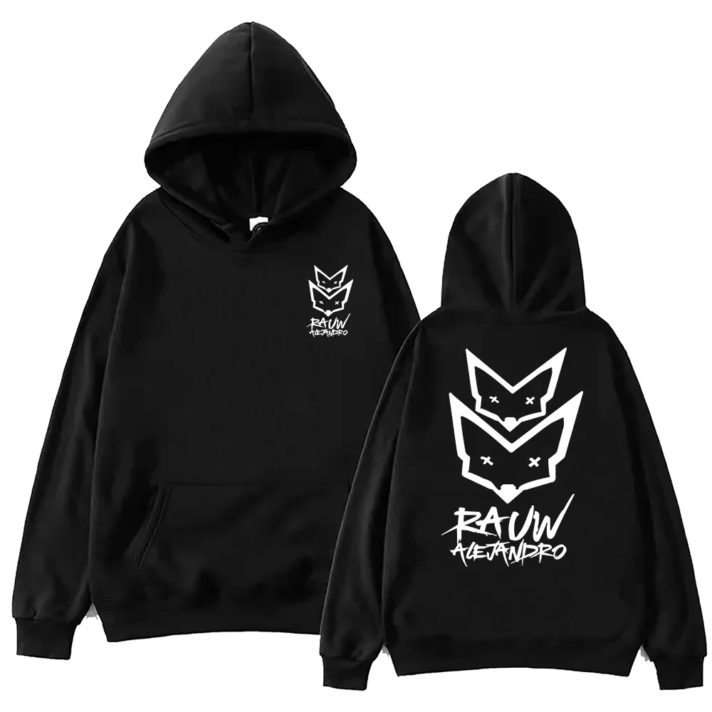 

Rauw Alejandro Tour Hoodie Harajuku Hip Hop Pullover Tops Sweatshirt Fans Gift Tops