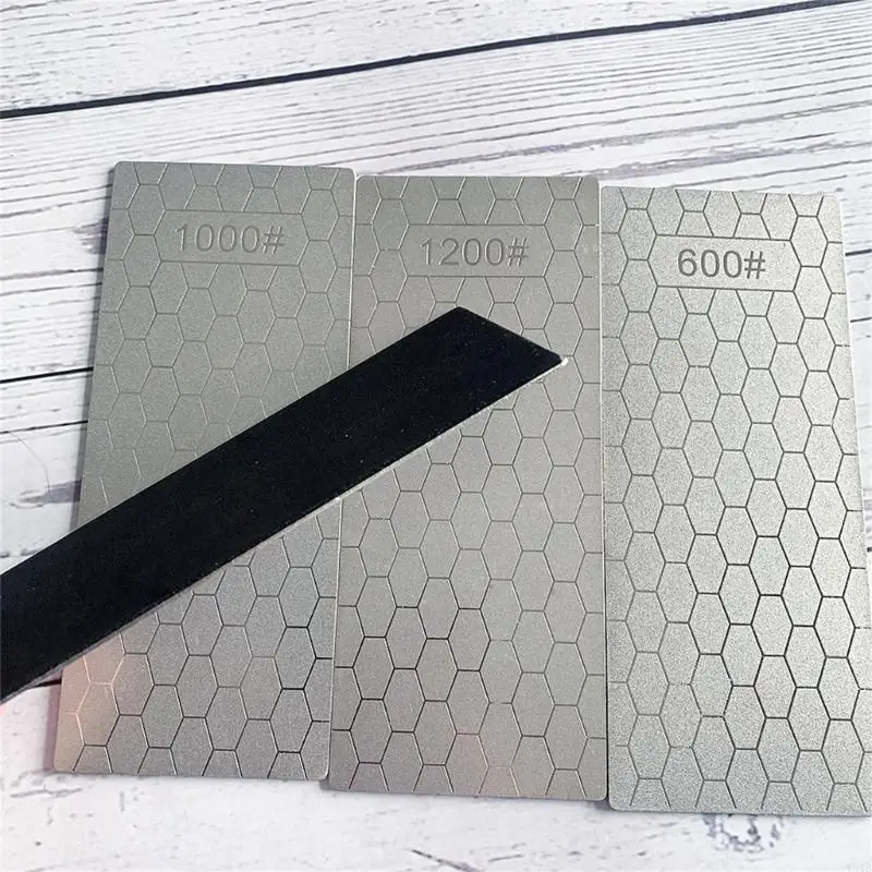 Y51B Diamond Sharping Stone 200-2000# Knife Sharpner Whetstone Outdoor Kitchen