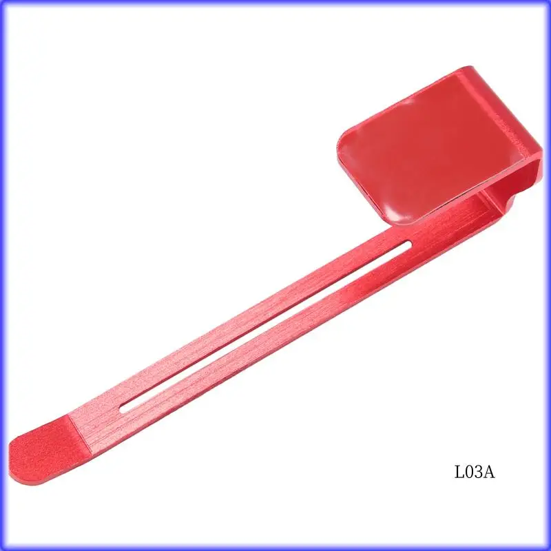 

RM-Kitchen Gadgets Tumbler Lid Organizer Horizontal For Under-Cabinet Mount Red 1 PCS