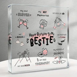 Bestie Gifts for Women, Friend Gifts, Best Friend Women Gifts, Friendship Gifts for women, Birthday Gifts for Bff Soul Sister