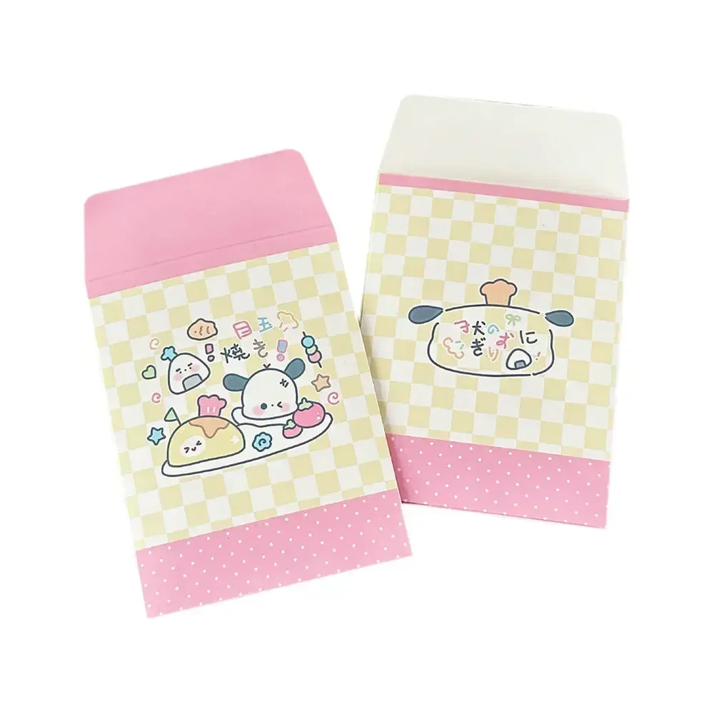 Imagem -06 - Coreano Ins Bonito Doce Cor Cartão Envelope Bolso de Papel Kawaii Kpop Ídolo 3-polegada Photocard Faça Você Mesmo Embalagem Decoração Bolsa Protetor 10 Peças