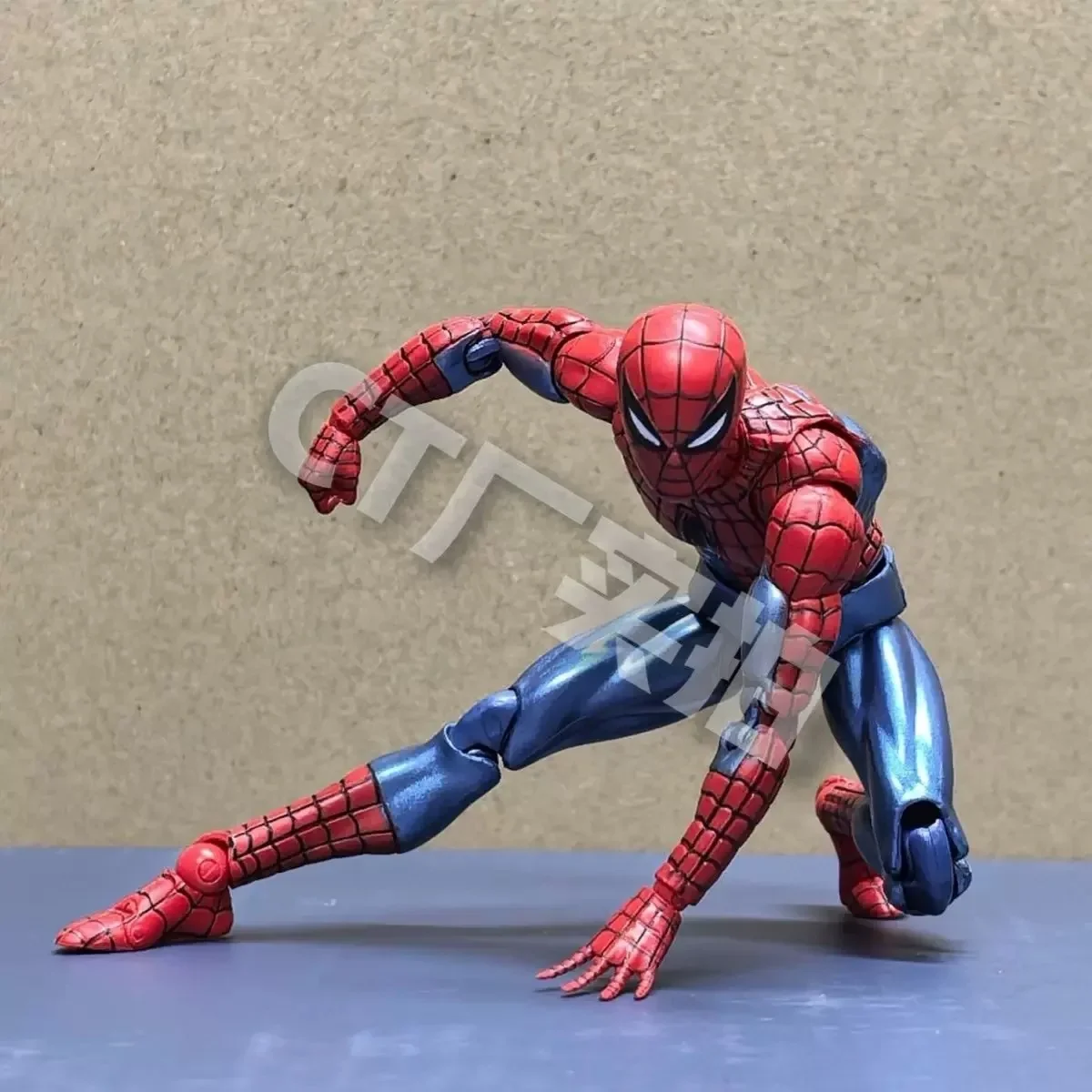 Ct Toys Spiderman Figure Mafex 075 The Anazing Spider-Man bande dessinée Ver Mafex 185 Anime figurine modèle poupée jouets personnalisés