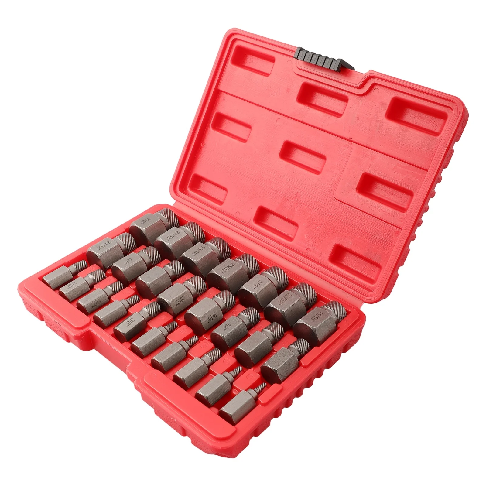 

Versatile Hex Screw Extractor Set 25Pcs High Carbon Steel Bolt Remover For Quick And Efficient Screw Extraction