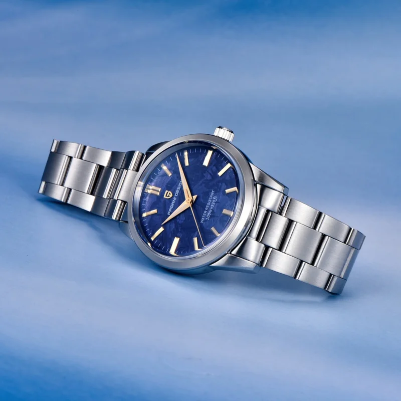 PAGANI DESIGN 1734 reloj de cuarzo de lujo para hombre, relojes de negocios luminosos de acero inoxidable resistentes al agua para hombre, reloj para hombre