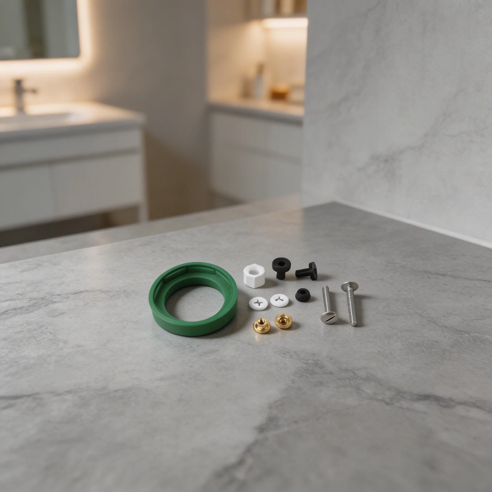 Plumbing Repair Kit Toilet Coupling Kit Home Plumbing Repair Secure Toilet Connection Parts Designed For DIY Enthusiasts