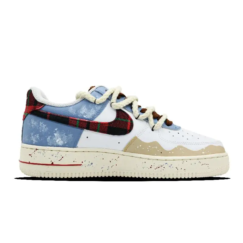 【Customize】Nike Air Force 1 Skateboarding Shoes Men Sneakers shoes DV0789-100