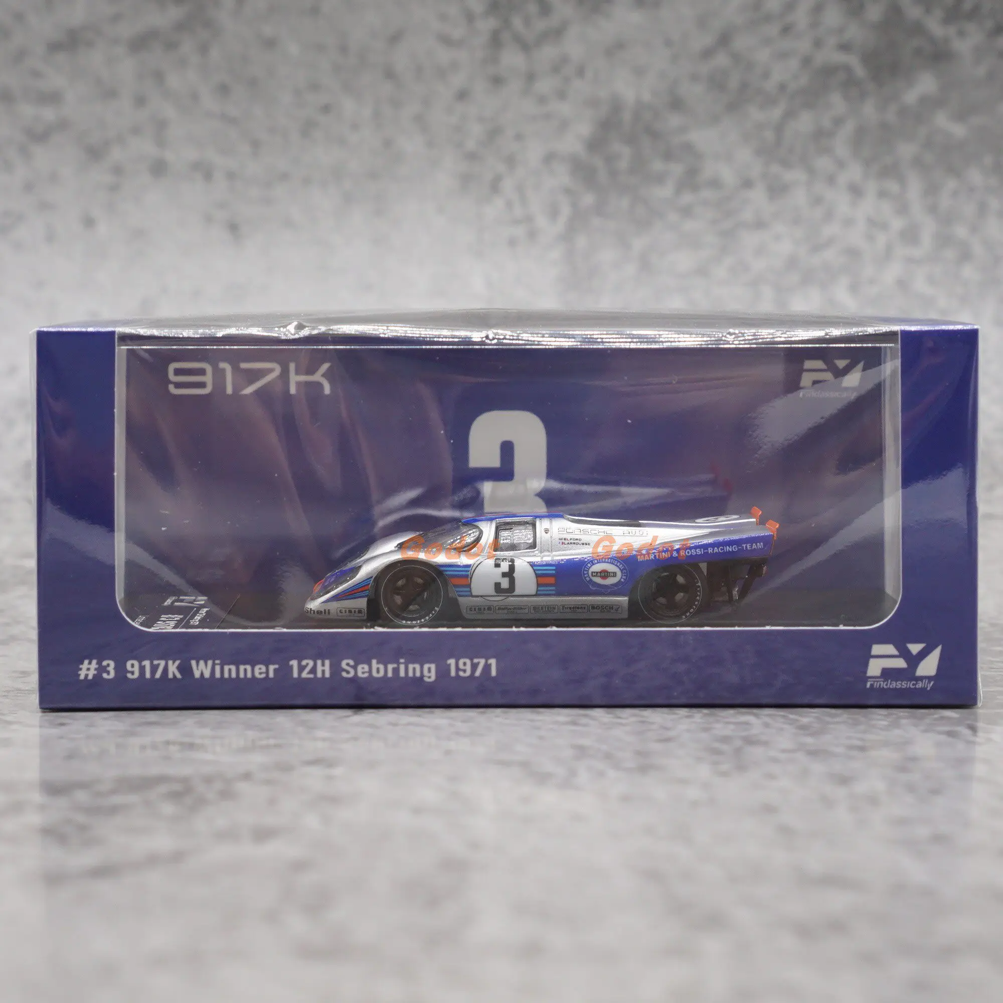 FY 1:64 Scale Diecast Alloy #3 Porsche 917K Toys Racing Cars Model