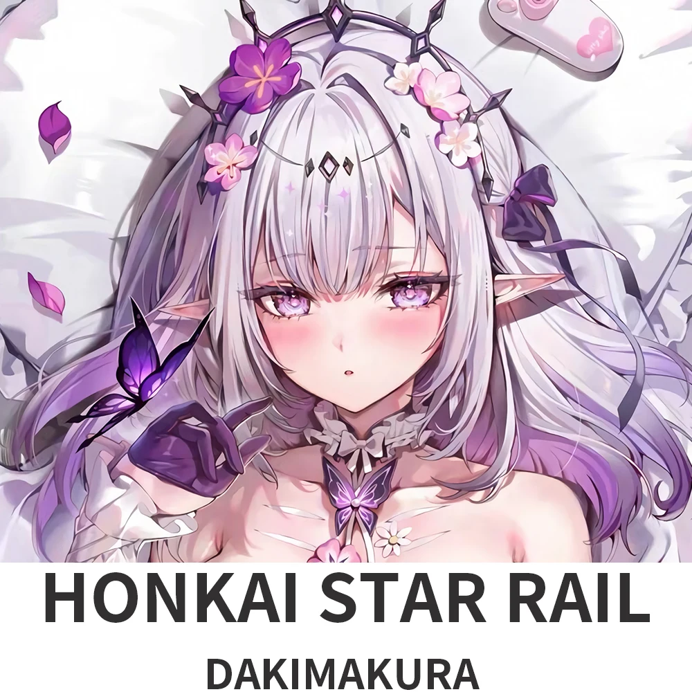 

Castorice Honkai Star Rail Dakimakura обнимающая наволочка для тела аниме наволочка