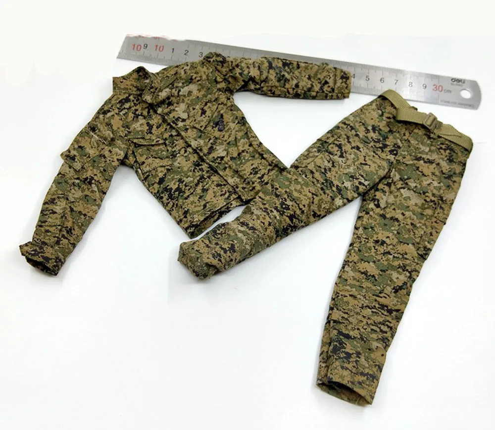 1/6 Easy&Simple ES GA1006 ES GA1006R US. Seal Army Soldier Male Uniform Dress Suit Tops Pant For 12" Action Figure Collect DIY