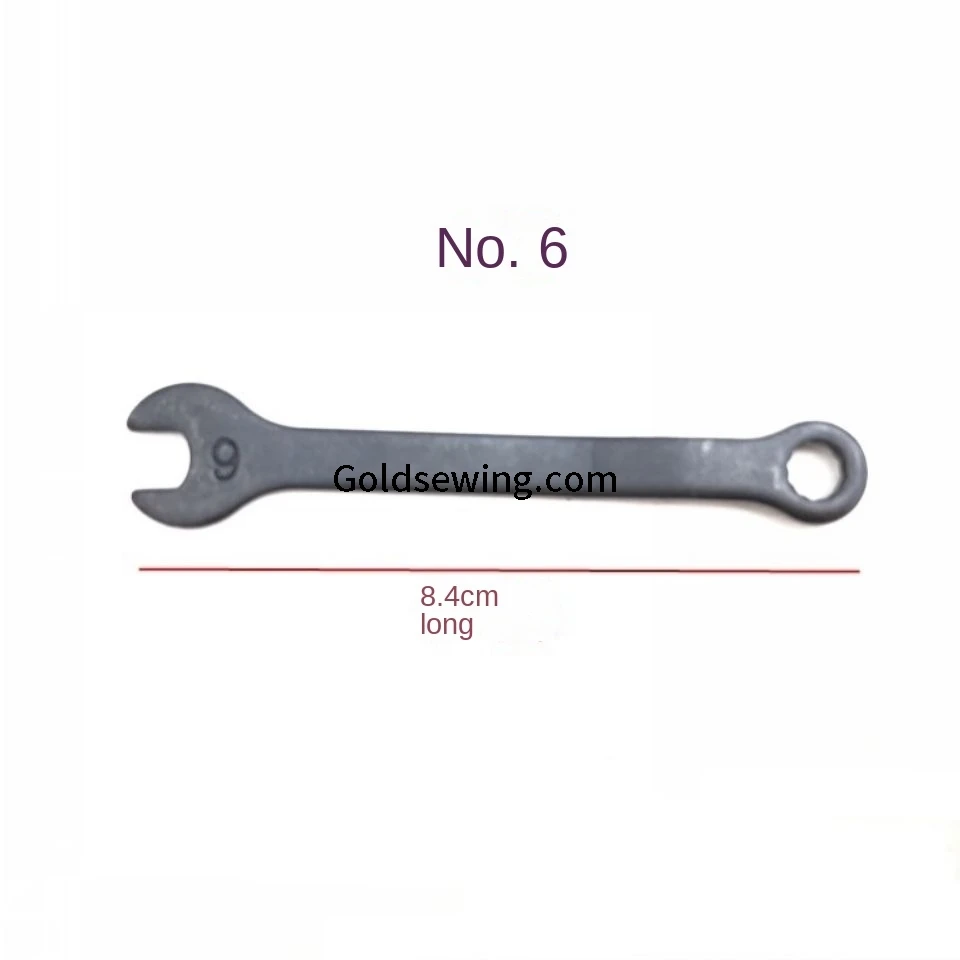 1PCS 6mm 7mm 8mm Dual-Purpose Wrench Plum Wrench Open-End Wrench Repair Tool Overlock Sewing Machine