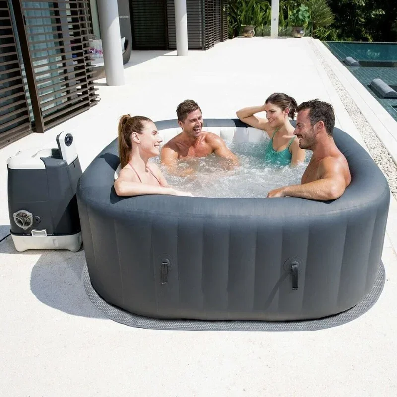 Hawaii Airjet Inflatable Massage Spa pool portable hot tub inflatable