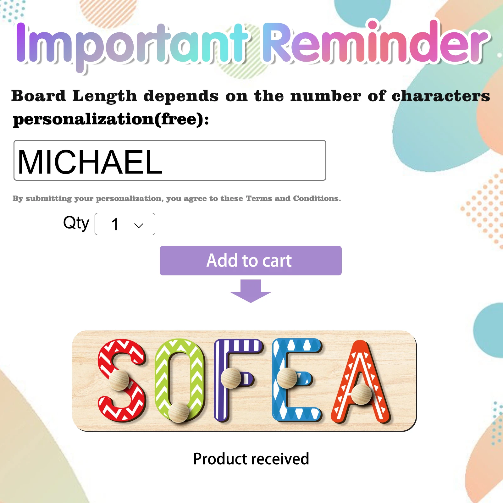 عيد الهالوين، عيد الشكر، هدايا عيد الميلاد: لغز اسم الطفل المخصص، ألعاب الحروف الأبجدية للتعلم المبكر، لغز خشبي مخصص،