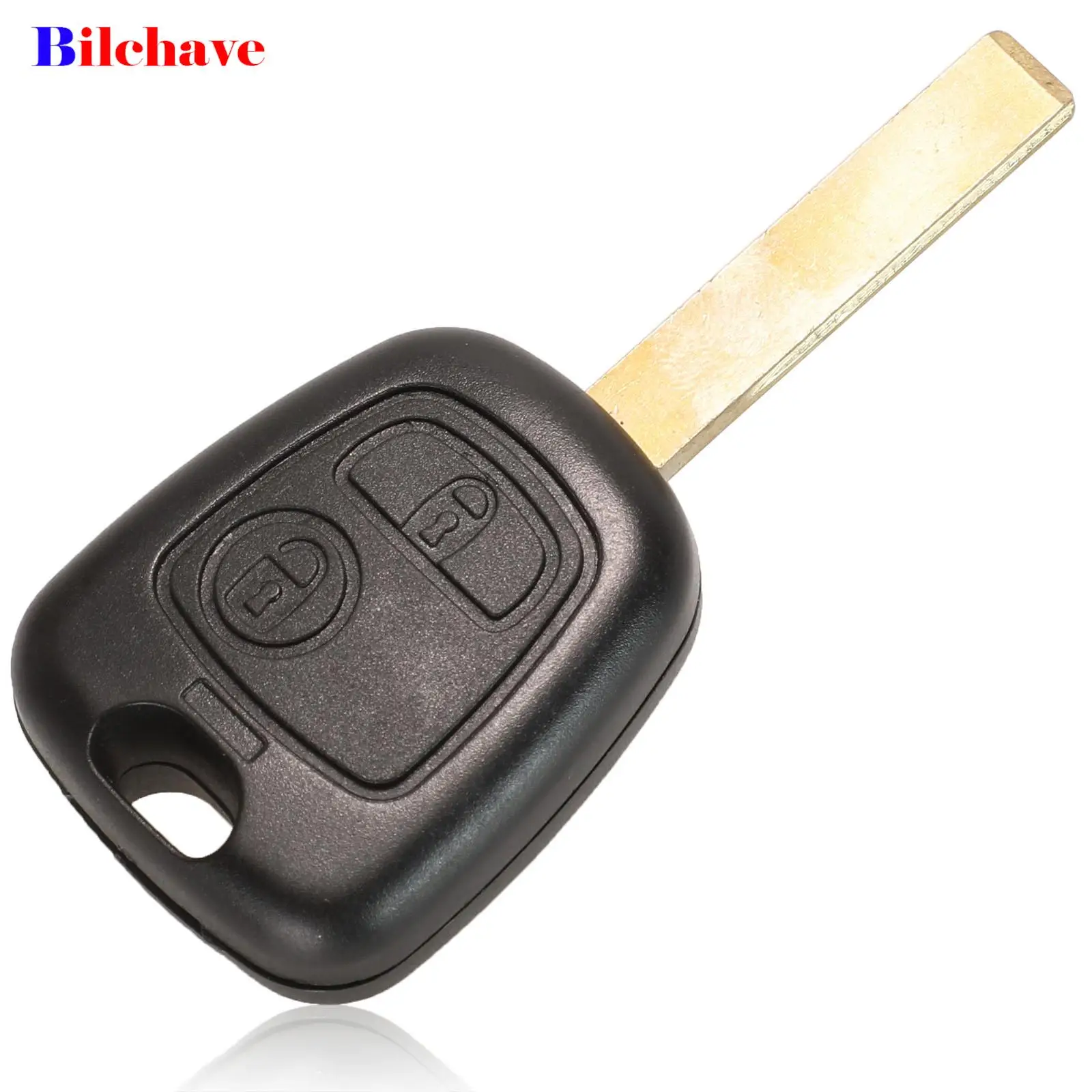 jingyuqin 2 Buttons Remote Car Key Case Shell Fob For Citroen C1 C4 XSARA Picasso Fit Peugeot 106 107 207 307 407 206 306 406