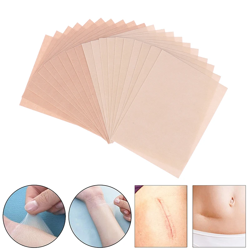 

10 Pcs Waterproof Conceal Tape Full Cover Concealer Sticker Body Arm Temporary Concealing Tattoos Scar Cover Stickers