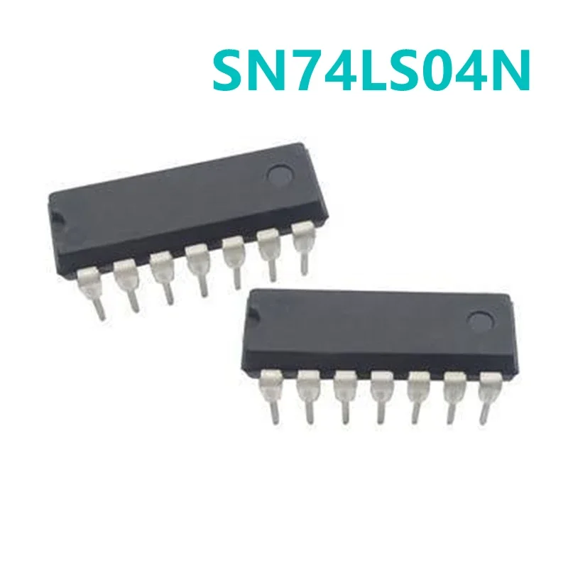 1PCS SN74LS04N 74LS04 Direct Insert DIP-14 Six-phase Inverter and Grid Chip