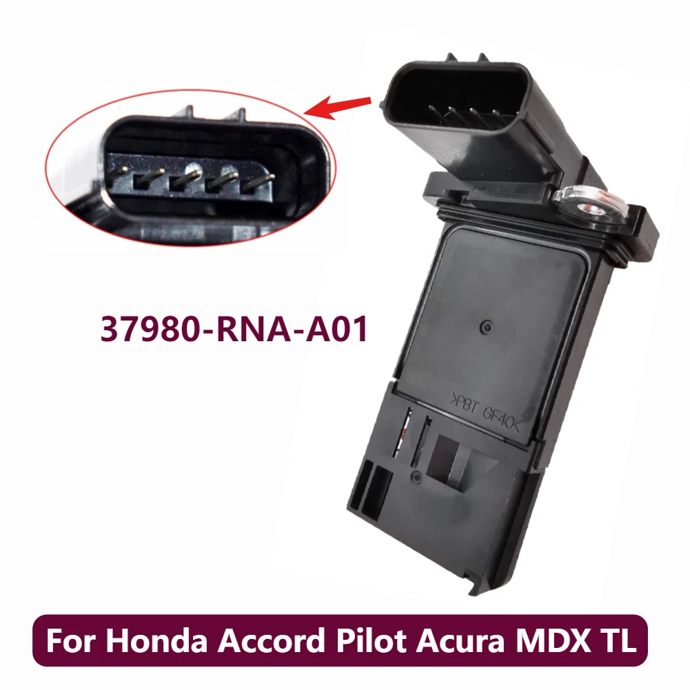 

Mass Air Flow Sensor For Honda Accord Pilot Acura MDX TL 37980-RNA-A01