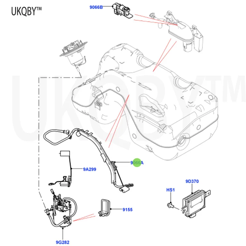 Ra ng e Ro ve r Ev oq ue 2012 trunk lid lock ordinary LR057235 LR044427  LR026192