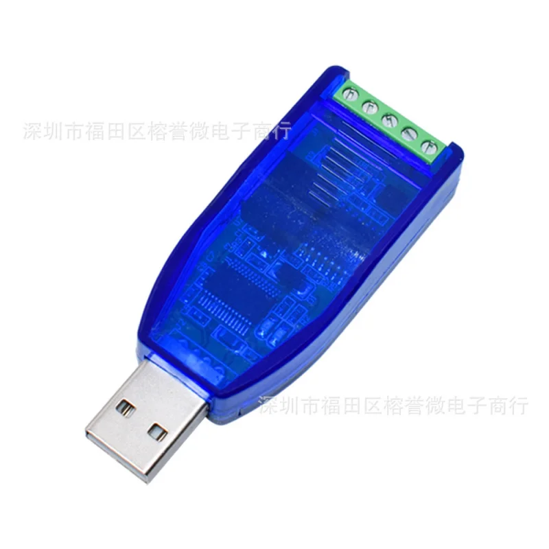 USBTurnRS232 RS485 Módulo de comunicación Convertidor de línea de puerto serie medio dúplex bidireccional Protección TVS