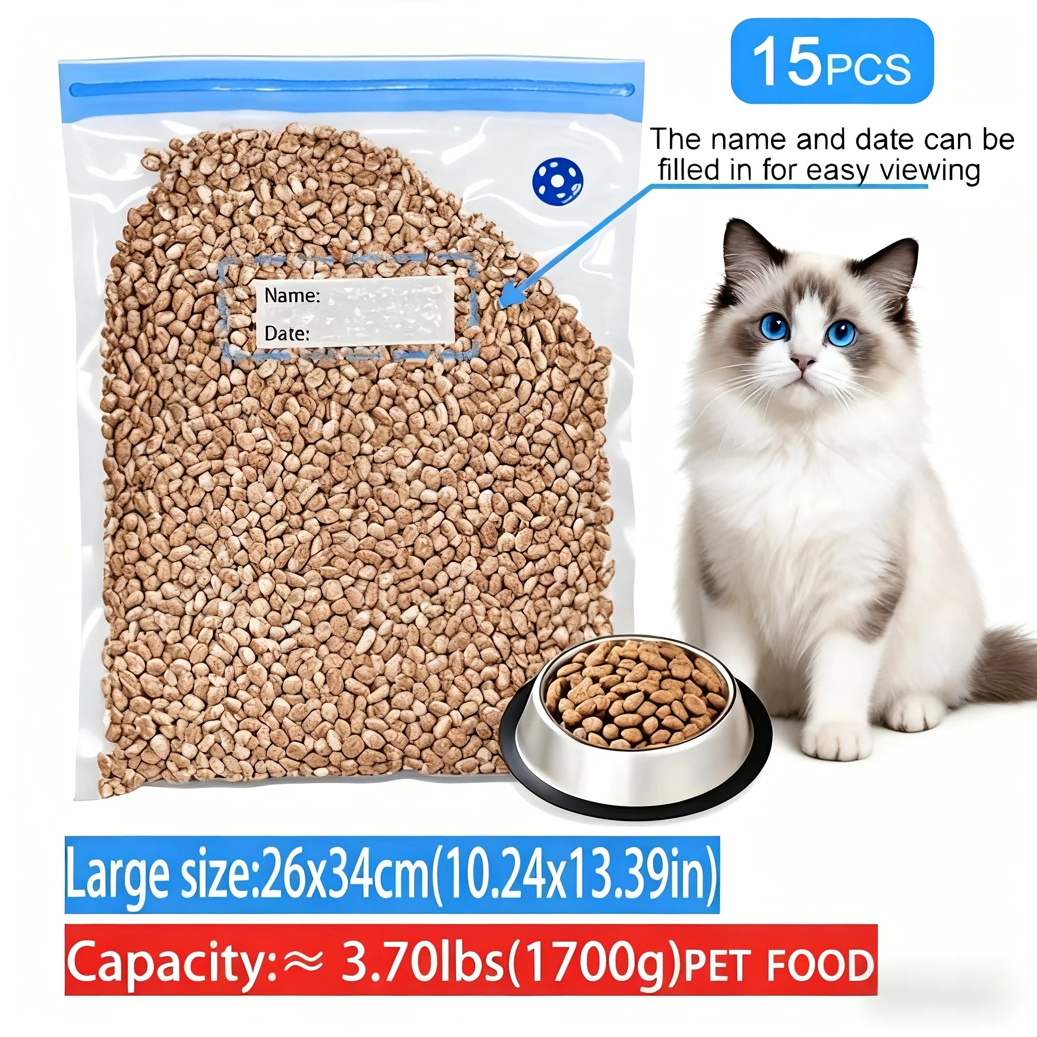 

Набор пакетов для вакуумного упаковщика многоразового использования, без BPA для замораживания, Sous Vide, консервации пищевых продуктов | Прозрачный, устойчивый к проколам