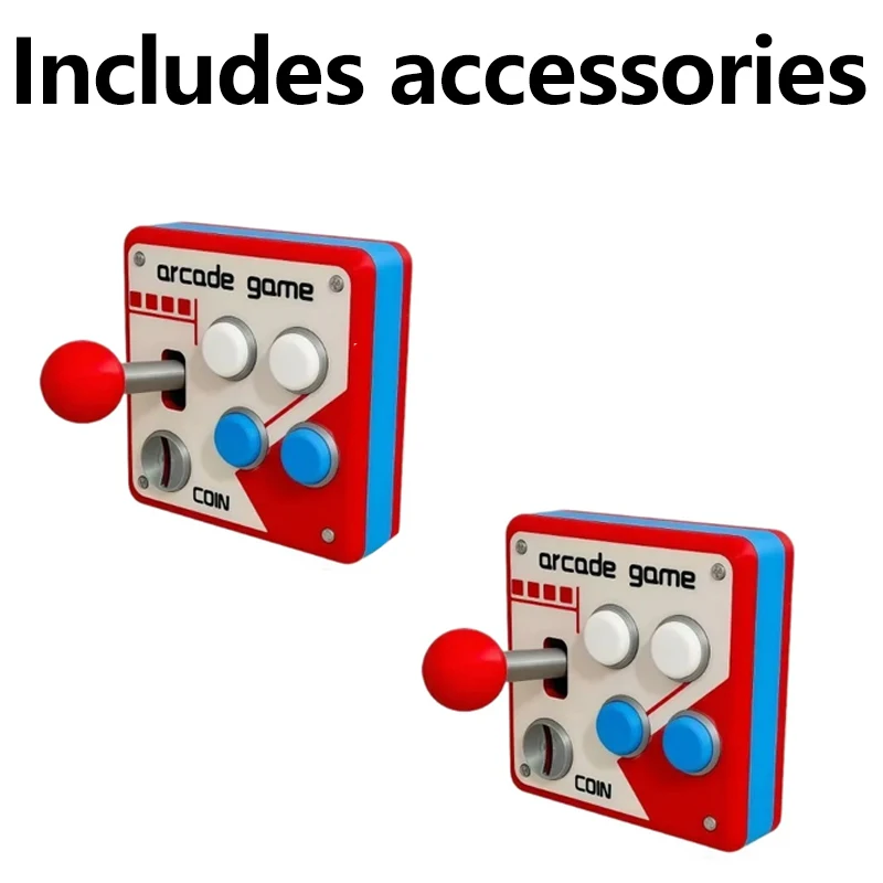 Neuartige Retro-Arcade-Joystick-Lichtschalterabdeckung 3D-Gedruckte Bohrfreie Wanddekoration Einzigartiges Einweihungsgeschenk Geburtstagsgeschenk