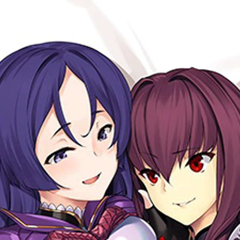 

Dakimakura Anime Pillow Case Minamoto no Raikou and Scáthach Double-sided Print Of Life-size Body Pillowcase Gifts