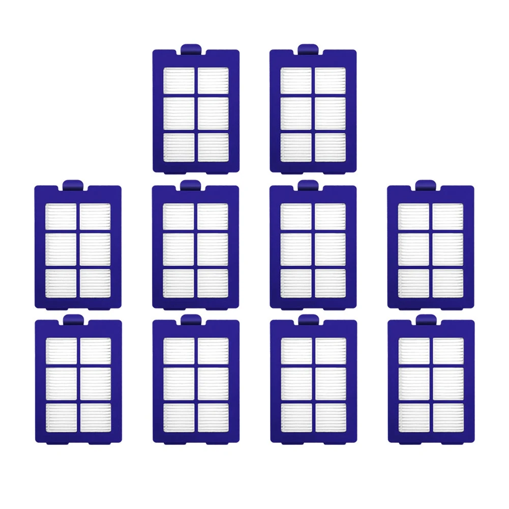 10PCS Filter Replacement Accessories Household Spare Parts for Eufy By Anker, Robovac X8 Hybrid Vacuum Cleaner_A66K
