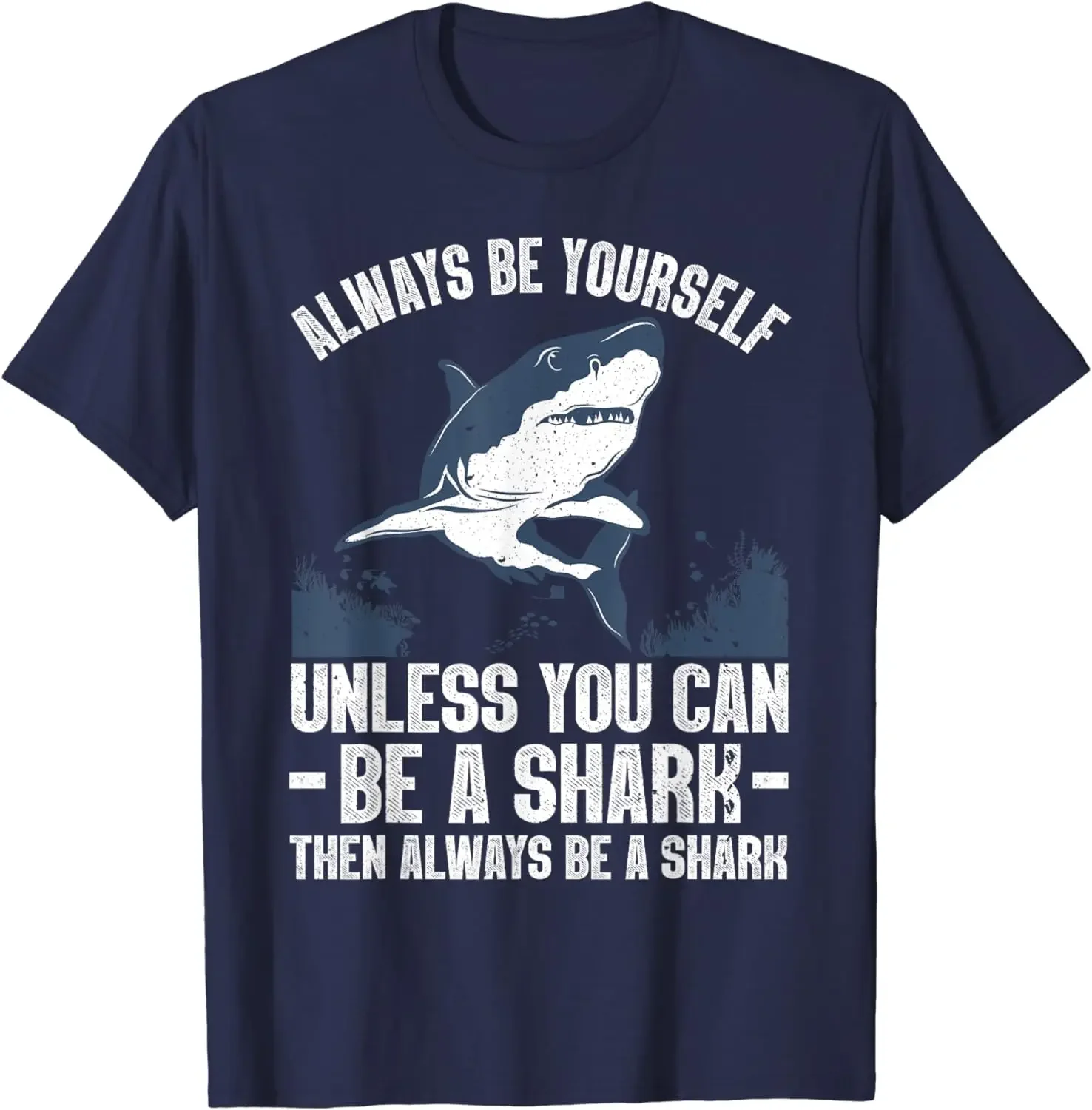 Cool Shark Art For Men Women Megalodon Sharks Biology Ocean T-Shirt