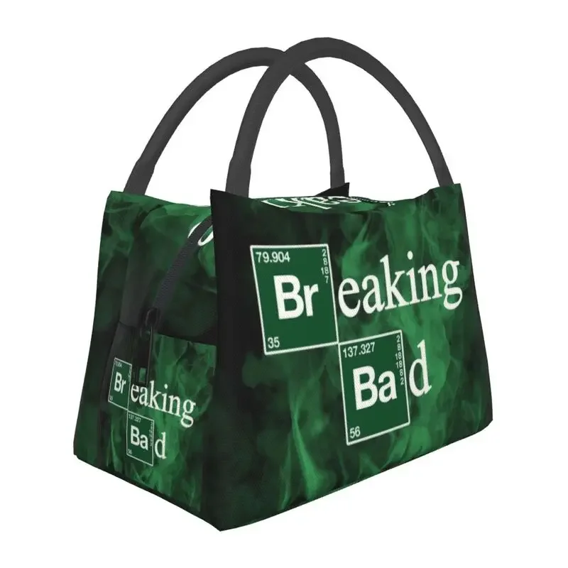 Breaking Bad Insulated Lunch Bags for Women Portable Heisenberg Cooler Thermal Lunch Box Work Picnic