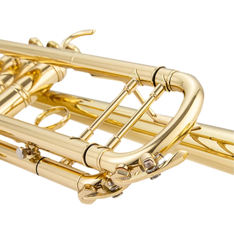 Bb Trumpet YTR-200DR Standard Level Musical Instruments For Beginners Golden Trumpet