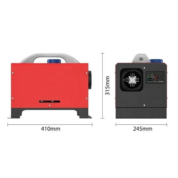 5000W 12V/24V all-in-one diesel air parking heater for car, bus, boat and campervan