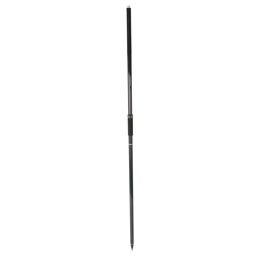 Mount Laser 2M 2 Section Carbon Fiber GPS Pole with Handle and Bubble Base For Surveying, GP200-2C