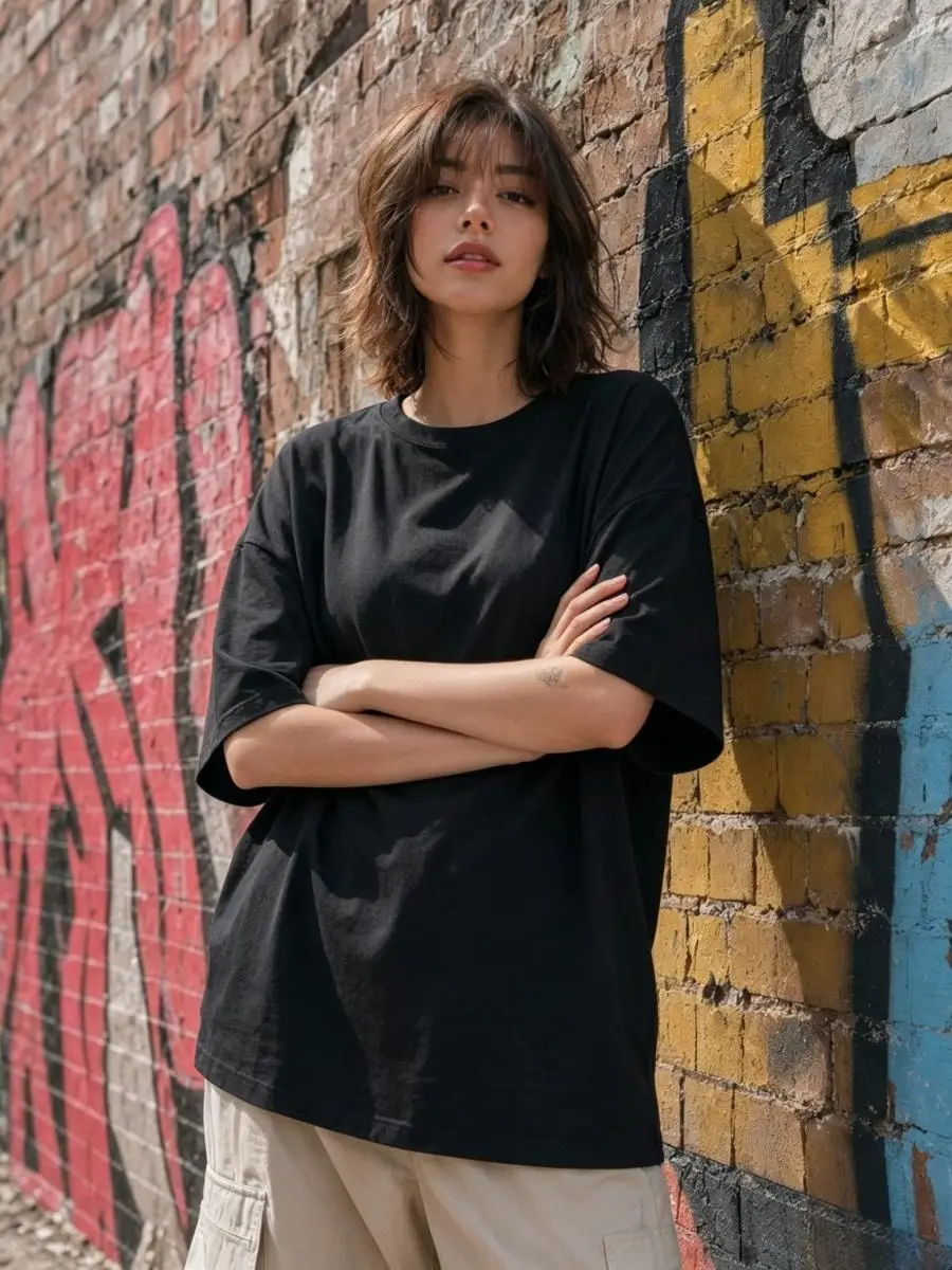 T-Shirts aus Leichtem Modal mit O-Ausschnitt, Elegante Büro- und Spazier-T-Shirts für Damen, Modische Bedruckte Komfortable Reine Premium-T-Shirts