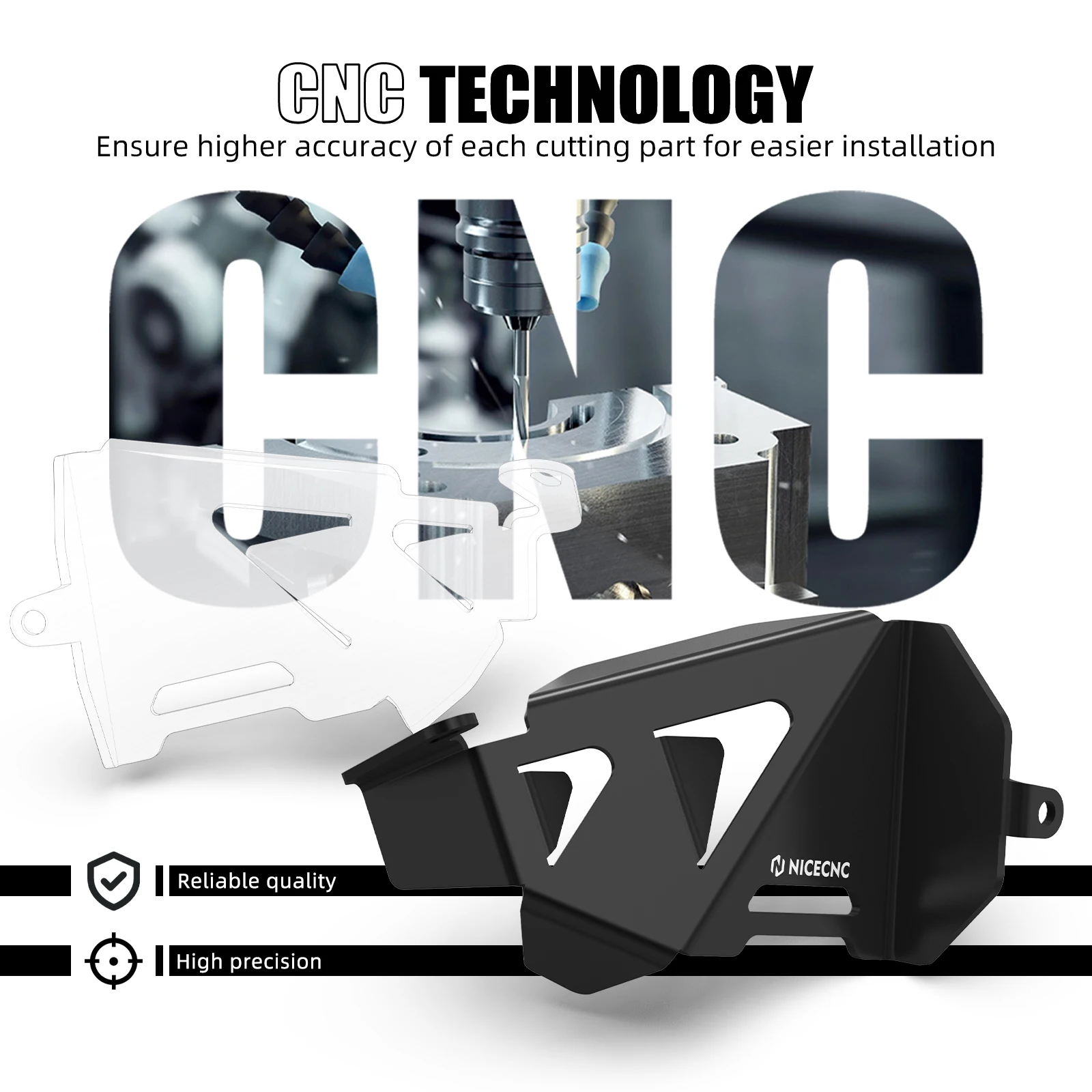 NICECNC Motorrad-Sauerstoffsensor-Schutzabdeckung Auspuffklappen-Schutz für BMW R1250GS /Adventure R1250 GSA 2019-2024 – Detail 6