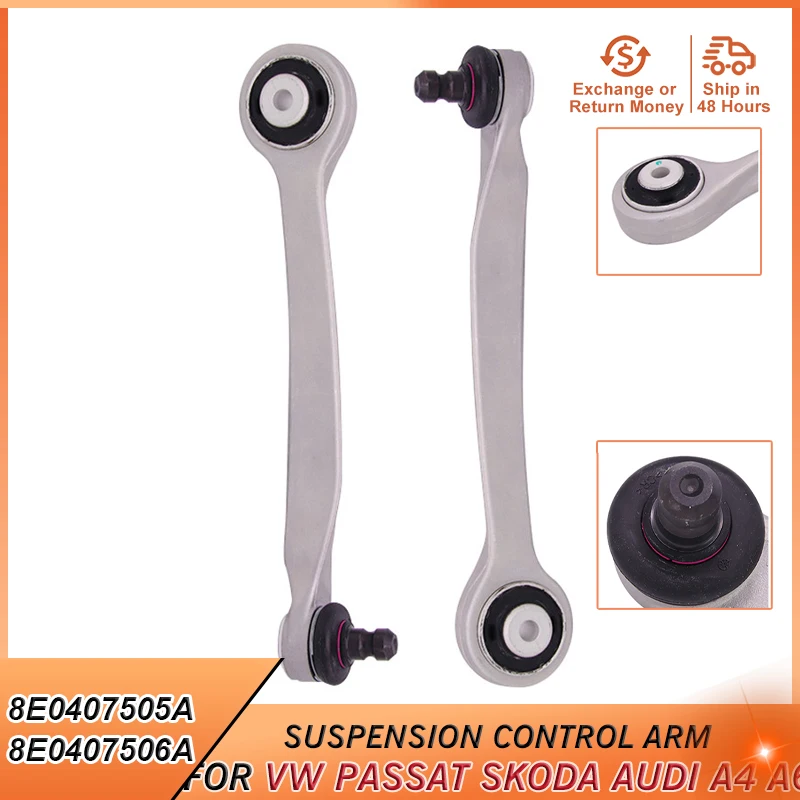 8E0407505A 8E0407506A Front Upper Suspension Control Arm for Audi A4 B5 A6 C5 A8 4D2 VW Volkswagen PASSAT SKODA SEAT Accessories