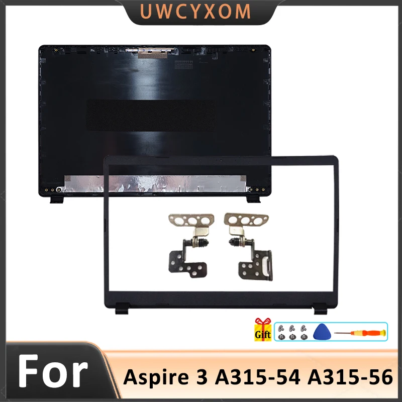 

New N19C1 For Aspire 3 A315-42 A315-42G A315-54 A315-54K A315-56 LCD Back Cover Bezel Hinges Palmrest Bottom Case 15.6 Inch